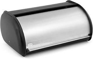 Addis 508451 Deluxe Bread Bin-Stainless Steel, 22L