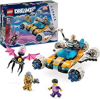LEGO DREAMZzz 2-in-1 Mr. Oz’s Space Car Toy to Space Shuttle Model, Vehicle Building Toys for Boys, Girls & Kids aged 8 Plus, Includes Mr. Oz, Albert and Jayden minifigures, Kids’ Birthday Gifts 71475