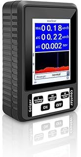 Geiger Counter Radiation Detector, 2.8-inch Screen Personal Radiation Dosimeter X-ray γ-ray β-ray Radioactive Tester