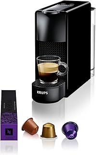 Krups Nespresso Essenza Mini XN1108 Coffee Machine | 0.6 Litre | 19 Bar | Energy Saving Mode | Black