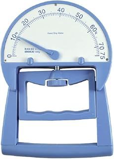 Gima - Hand Grip Meter, Dynamometer for Measuring Force of Hands, Plastic, Calibrated 75 kg.