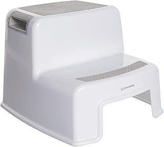 Dreambaby 2-UP Step Stool - Toddlers Stool - Slip Resistant - Grey - Model G687