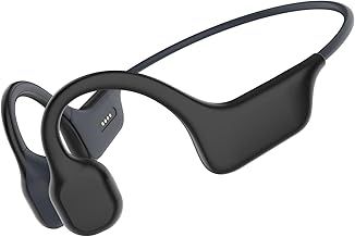 SANOTO Bone Conduction Headphones Open Ear Headphones Wireless Bluetooth 5.3 Sport Headset IPX7 Waterproof for Running Fitness Gym Walking Cycling