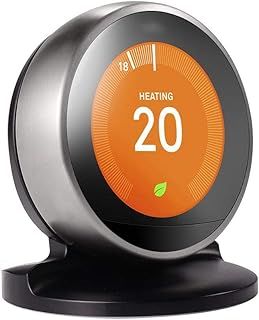 HOLACA Stand for Nest Learning Thermostat, Holder for Nest Thermostat 3rd/2nd Generation (Black)