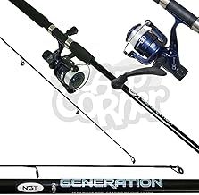 Generation Combo 7ft 2 Piece Rod & Reel Fishing Set Ideal For Travel Kayak