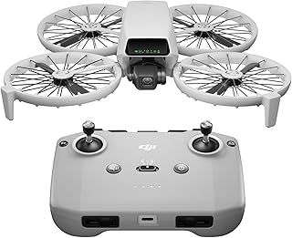 DJI Flip, Drone With 4K UHD Camera for Adults, Under 249 g, 3-Axis Gimbal Stabilization, 13km Video Transmission, Palm Takeoff, Auto Return, 1 Battery for 31-Min Flight Time, Intelligent Flight