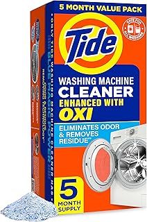Tide Washing Machine Cleaner Front and Top Loader Machines, 5 Count Box