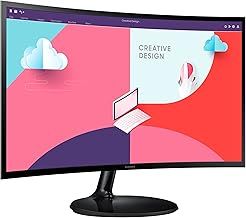 Samsung LS24C360EAUXXU 24" Curved FullHD 1080p Monitor - 1920x1080, HDMI, VGA