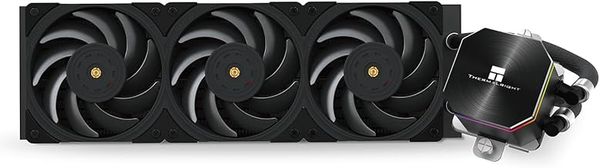 Thermalright Frozen Edge 360 White Liquid CPU Water Cooler with 120mm PWM Fan,360 White Cold Row Specification,Integrated Water-cooler Heatsink for AM4/AM5,Intel LGA1700/1851/1150/1151/1200/2011
