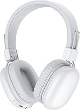 awatrue Kids Headphones Wireless, 50H Playtime, Safe Volume 85/94dBA, Foldable & Stereo Sound, Bluetooth 5.4 Over Ear Kids Bluetooth Headphones for Girls/Boys/Teens/School, White