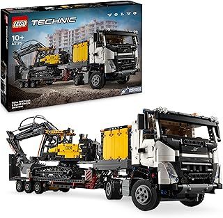 LEGO Technic Volvo FMX Truck & EC230 Electric Excavator Toy for 10 Plus Year Old Boys & Girls, Vehicle Building Set for Kids Who Love Heavy-Duty Construction Models, Birthday Gift Idea, 42175