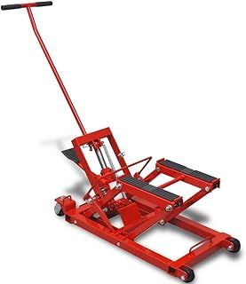 Festnight Low Hydraulic Jack, Red, 3 Tons