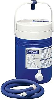 Aircast Cryo Cuff Cooler - Blue Anatomically Designed Knee Cold Cuff Compression Therapy System