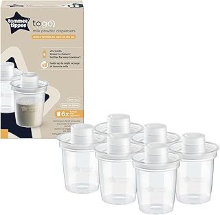 Tommee Tippee Milk Powder Dispensers, 6 Pack