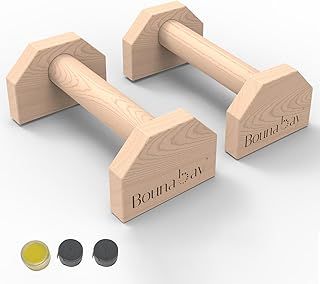 Parallettes Bars, Push Up Stands for Handstands, Planche Dips, Calisthenics, Strength Training Parallel Bars