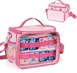Carrying Case Compatible with Little Tikes Story Dream Machine Starter Set, Portable Storage Carry Case Fits for for Little Tikes for Storybook, Audio Play, Character,with Shoulder Strap