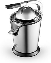 Good Food in partnership with Tower GF12016 Citrus Juicer with Dual Citrus Cones & Durasteel Precision Pulp Filter, 100W Motor, Stainless Steel