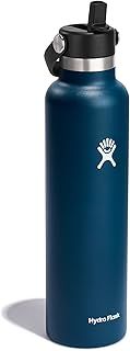 Hydro Flask 24 oz Standard Mouth Water Bottle with Flex Cap or Flex Straw