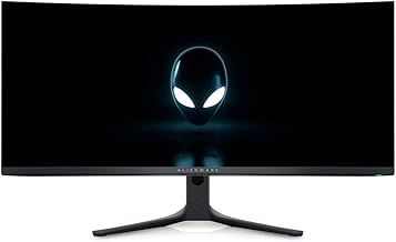 Alienware AW3423DWF 34 Inch WQHD (3440x1440) 21:9 1800R Curved Gaming Monitor, 165Hz, QD OLED, 0.1ms, AMD FreeSync Premium Pro, 99.3% DCI-P3, HDR400, 2x DisplayPort, 1x HDMI, 5x USB, 3 Year Warranty