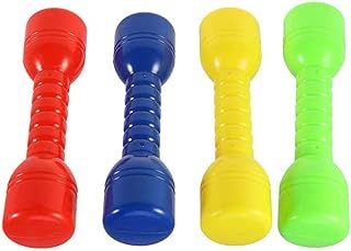 4PCS children's dumbbell small dumbbell adjustable dumbell adjustable dumbls safety exercise toys baby barbell kids educational toys exercise dumbbells handle mini toddler