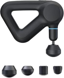 Theragun Prime Quiet Deep Tissue Therapy Massage Gun - Bluetooth Enabled, Electric Percussion Massage Gun & Personal Massager for Pain Relief in Neck, Back, Leg, Shoulder and Body (Black - 5th Gen)
