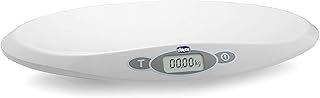 Chicco Digital Baby Scale, White | Newborns & Babies (30g - 20kg), Electronic Baby Weighing Scale, LCD Display, Memorises Last Weight