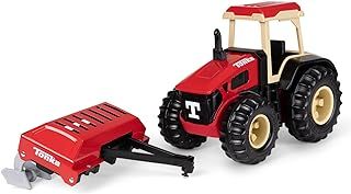 Tonka Steel Classics | Tractor & Plow | Kids Construction Toys for Boys and Girls, Vehicle Toys for Creative Play, Motor Skill Development for Kids Ages 3+ | Basic Fun 06221 FFP