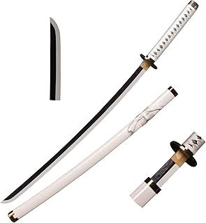 Skyward Blade Wooden Sword Roronoa Zoro Katana, Anime Original Texture Japanese Samurai Sword, Kitetsu/Shusui Katana/Wado Ichimonji/Yubashiri for Cosplay Collection