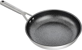 Ninja ZEROSTICK Stainless Steel Cookware 28cm Frying Pan, Long Lasting, Non-Stick,Induction Compatible Frying Pan, Oven Safe to 260°C, Cast Stainless Steel Handle C60028UK
