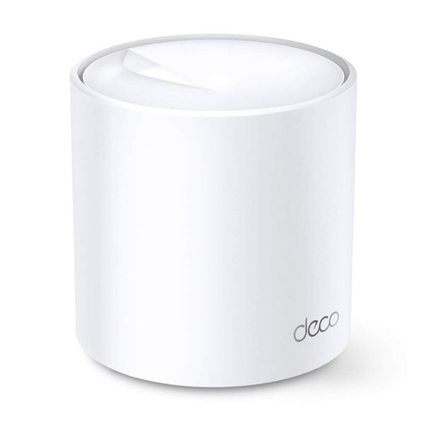 TP-Link Deco X20 Wi-Fi 6 Mesh, Dual Band AX1800, Router and Access Point Mode, 2 Gigabit Ethernet Ports, Replaces Router and Extender, 1 Piece, Compatible with Alexa
