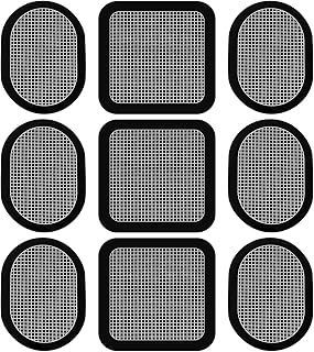 Replacement Gel Pads,9 Pieces Electrodes Pads, Updated Electrodes Body Pads Gel Adhesive, Compatible with Abs Belt