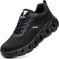 Steel Toe Cap Trainers Safety Trainers Mens Womens Lightweight Safety Shoes Non Slip Breathable Comfortable Work Boots