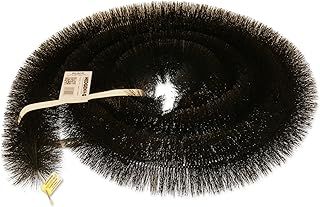 3 x 4m (12 metres) 100mm Black Hedgehog Gutter Brush - Leaf guard stops blocked gutters