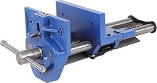 TOPWAY Heavy Duty Quick Release Wood Clamp Vice 9 Inch, Woodworking Table Bench Vise Workbench Hardware Tools for Carpentors Joiners 403186
