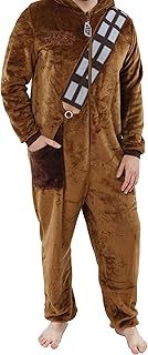 Star Wars Onesie | Chewbacca Onesie for Men | Fleece Men's Onesies | Fluffy Pyjamas for Adults