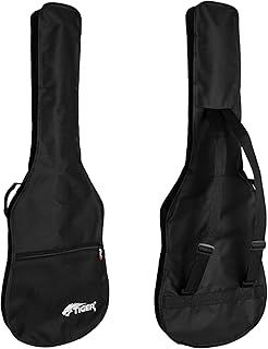 TIGER GGB7-FEL | Full Size Electric Guitar Bag | Cover with Shoulder Strap and Carry Handle | Black