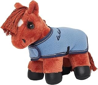 LeMieux Tiny Pony Thomas - Cheeky Chestnut Pony - Soft Coat - Pocket-Friendly Size - Includes Tiny Pony Fleece Rug
