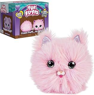 Purr ‘n Fluff Surprise Reveal Interactive Toy Pet, Over 100 Sounds and Reactions Cute and Fluffy Cat Kids Toys for Girls & Boys Ages 5+