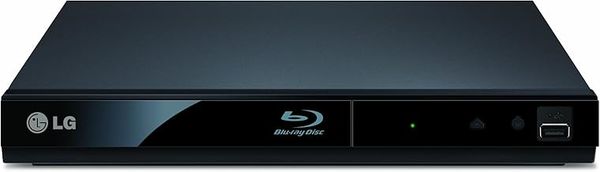 LG BP125 2D Slim Blu-ray Player - Black