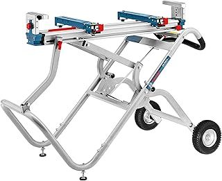 Bosch Professional GTA 2500 W mobile workbench for mitre saws (1044 mm length, length with extension 2504 mm, weight 34.8 kg, incl. machine holder)