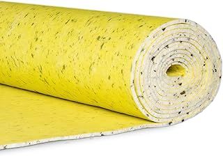 8mm Carpet Underlay - DIY Roll 1m x 5m - PU Foam With Sound And Insulation - Underfoot Comfort Cushion Padding Underlayment - Ideal For Stairs