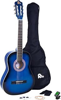 Rio 3/4 Size Classical Guitar Pack For Junior Beginners - Suit 9 To 12 Years - New