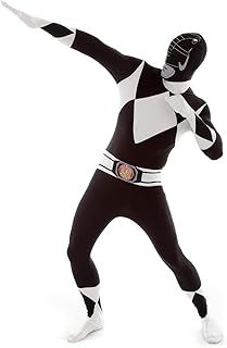 Morphsuits Power Ranger Morph Suit, Power Rangers, Black Power Rangers Costume Adult, Black Power Ranger Costume