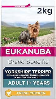 Eukanuba Complete Dry Dog Food for Adult Yorkshire Terrier Breed Types with Fresh Chicken 2 kg