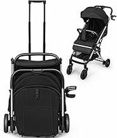 Dream On Me Compact Baby Pushchair Portable, Lightweight Foldable Travel Baby Stroller, Baby Pram Portable for Infant and Toddler
