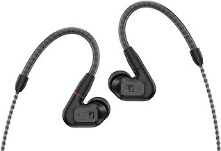 Sennheiser IE 200 Wired Audiophile Stereo Earphones - Corded In-Ear Buds with High Fidelity Superior Clear Sound, True-to-Life Voicing and an Impactful Bass - Black