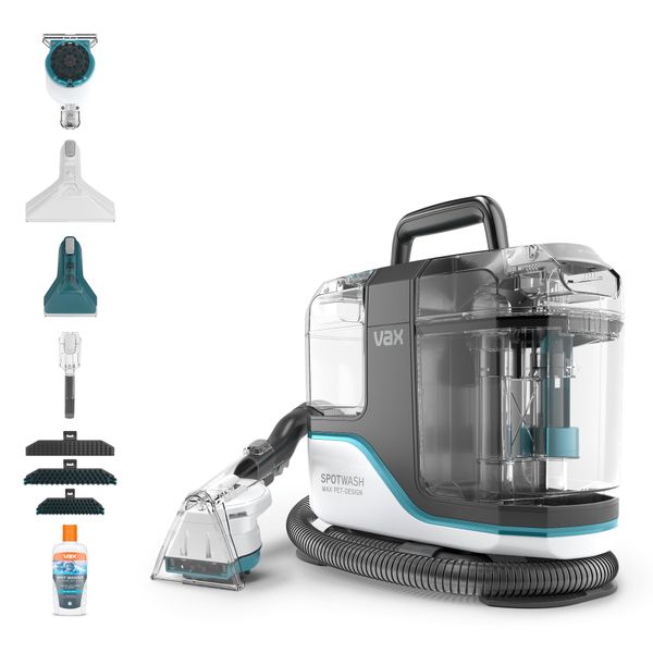 Vax SpotWash Max Pet-Design Upholstery & Carpet Spot Cleaner CDSW-MSXP