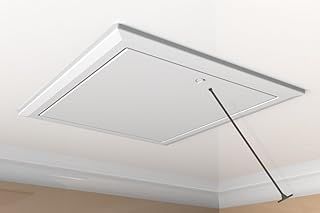 TIMCO Timloc Plastic Push Up Loft Access Door - 562 x 665 - White