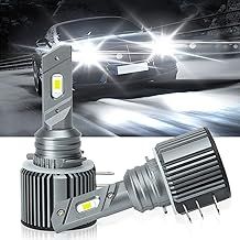 I LITTON H15 LED Headlight Bulbs, H15 DRL High Low Beam 70W 6000K White 7200LM Extreme Bright Canbus No Error, Plug & Play H15 LED Headlight Conversion Kit Waterproof H15 Headlamp, 2 Pack