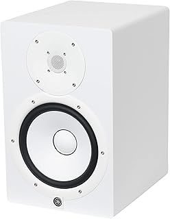 Yamaha HS8 - PA, powered studio monitor speaker for producers, DJs and performers, in white